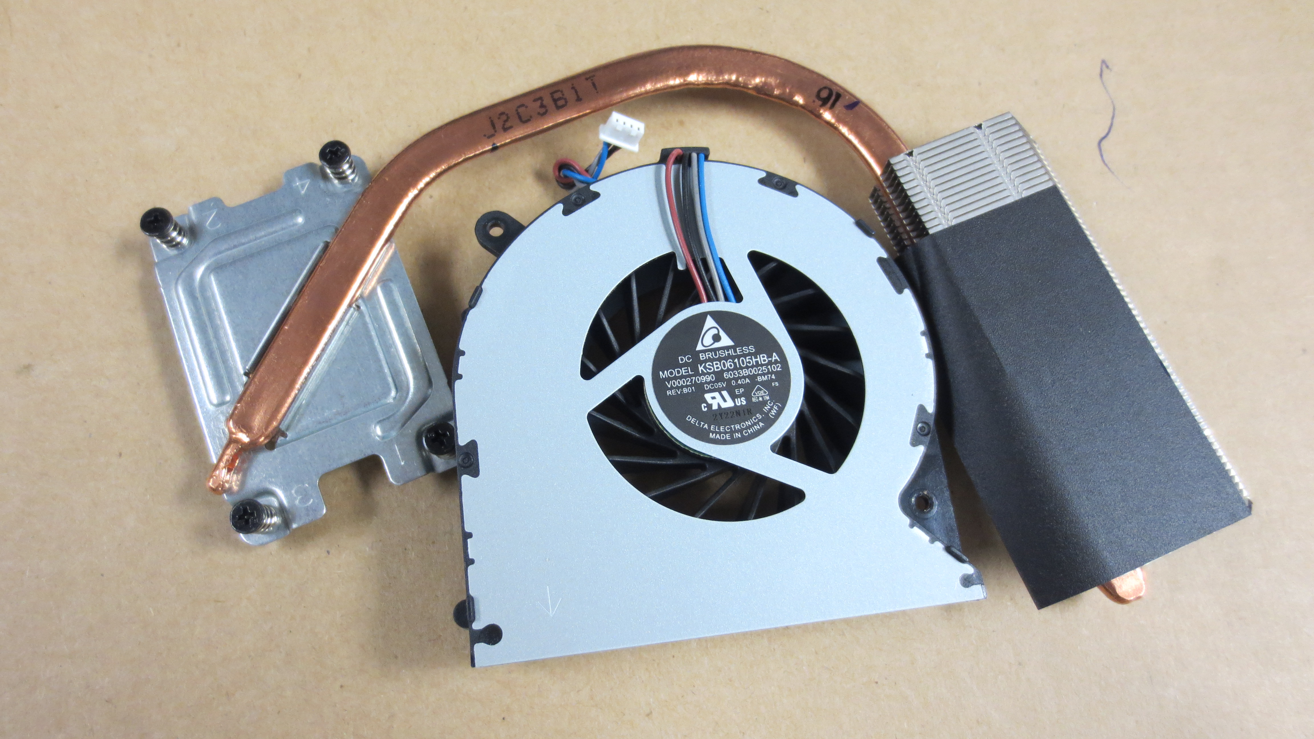 Heatsink CPU Fan for Toshiba Satellite S855S5378 15.6" notebook new genuine eBay